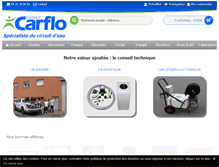 Tablet Screenshot of carflo.fr